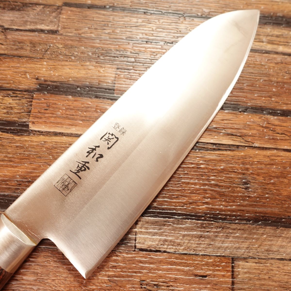 Seki Kazushige Santoku Knife, Sharpened, All-purpose Knife, Stainless Steel, Minimal Signs of Use