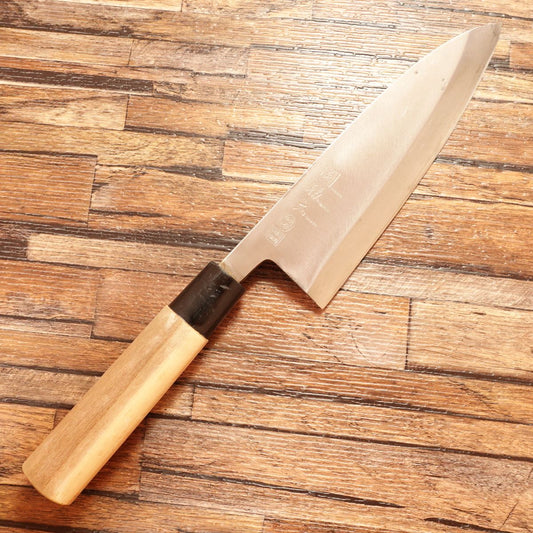 Seki Magoroku Ginjyu Deba Knife, Sharpened, Carbon Steel