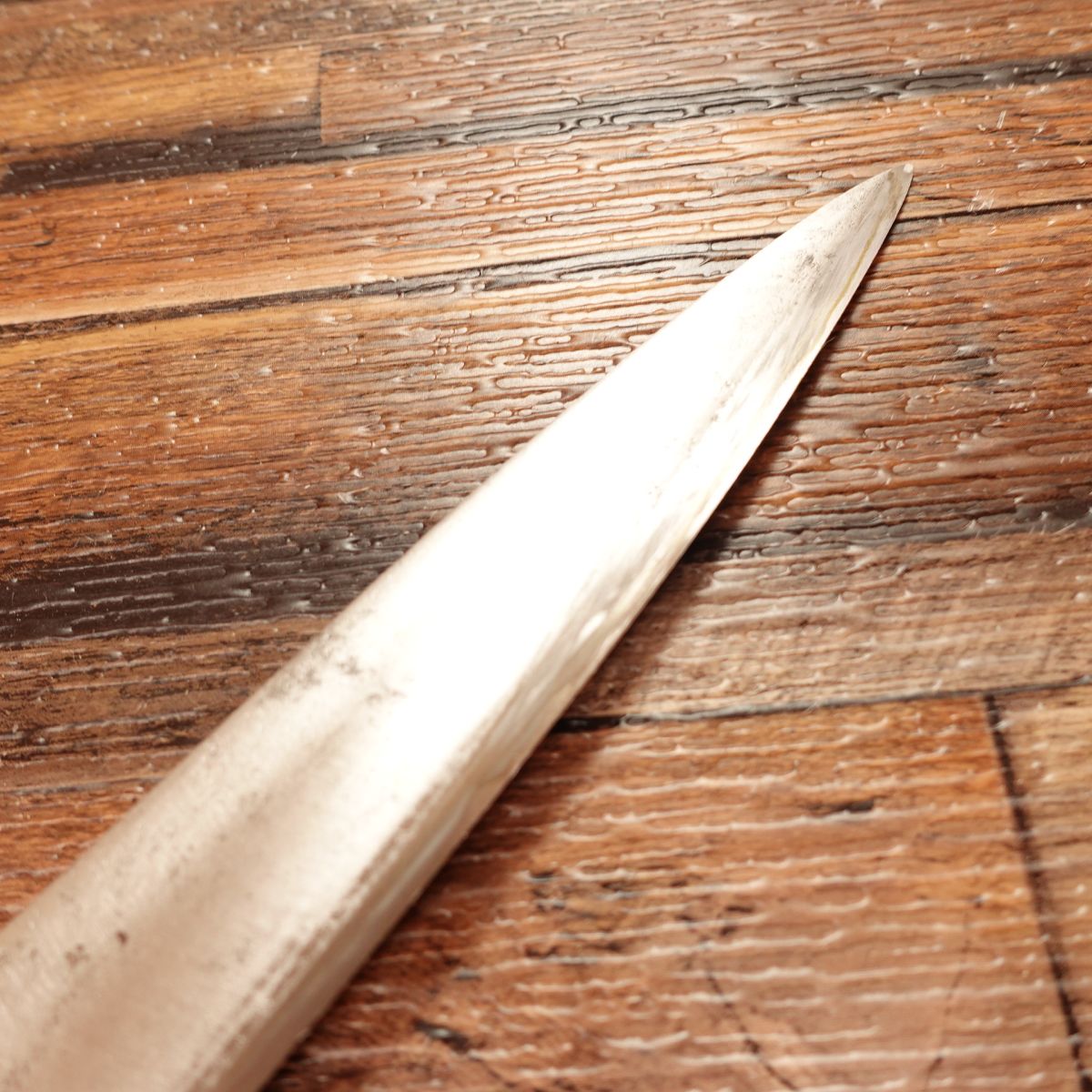 Sakai Jikko Yanagiba Knife, Sharpened, Sashimi Knife, Steel, Single Bevel