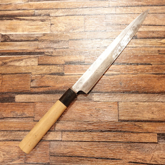 Yamafuku Yanagiba Knife, Sharpened, Sashimi Knife, Echizen, Betsujo, Hagane Steel