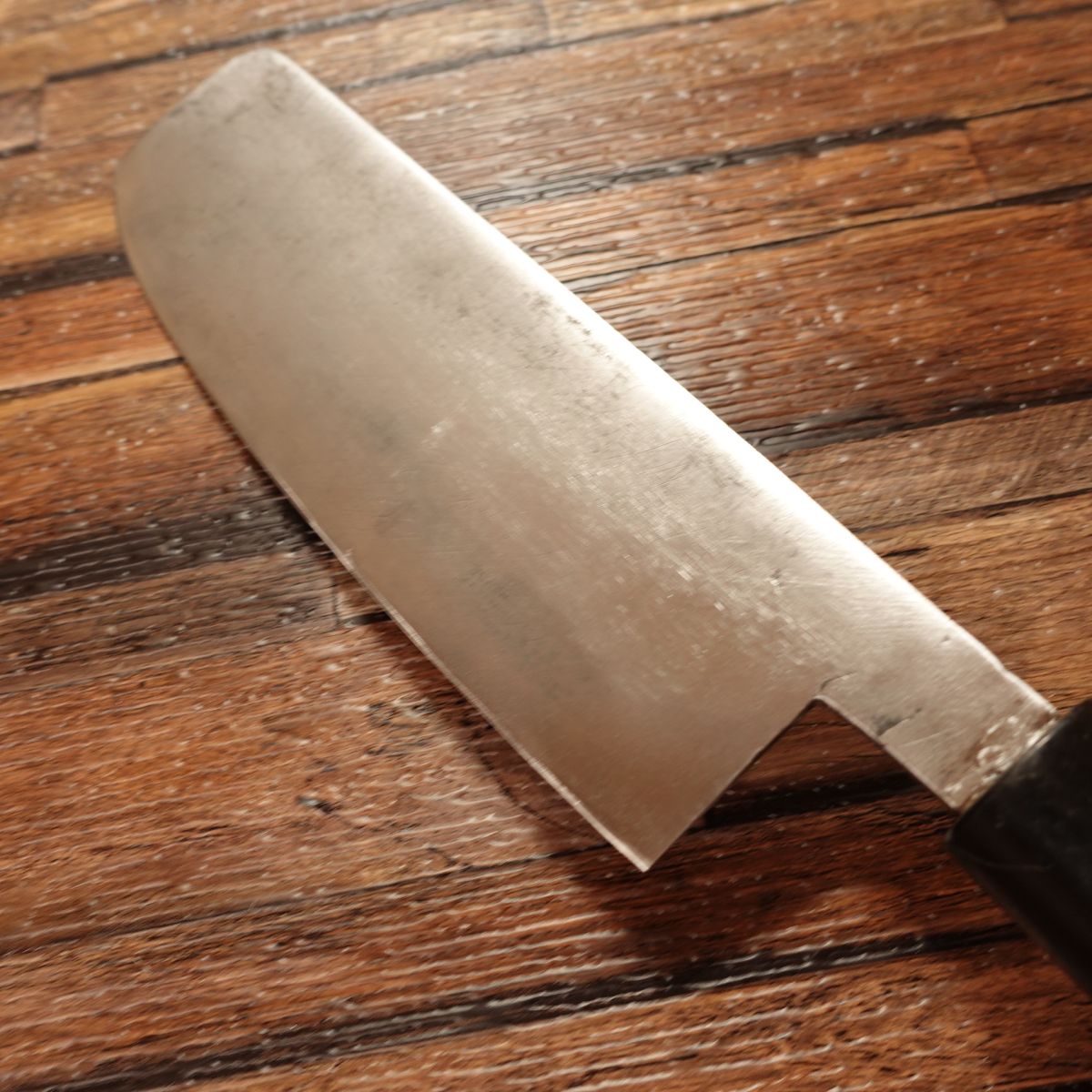 Minamoto Tsunenobu Nakiri Knife, Sharpened, Usuba, Hagane Steel, Vegetable Cutter