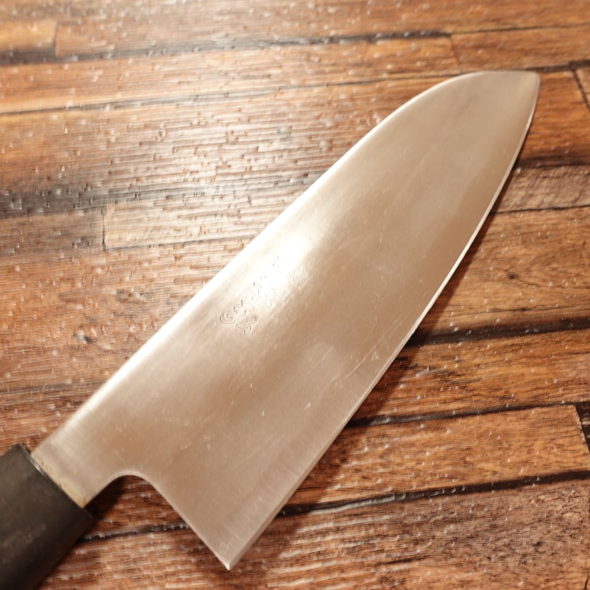 Tetsuhiro Wa-Santoku Knife, Sharpened, All-Purpose Knife, Stainless Steel