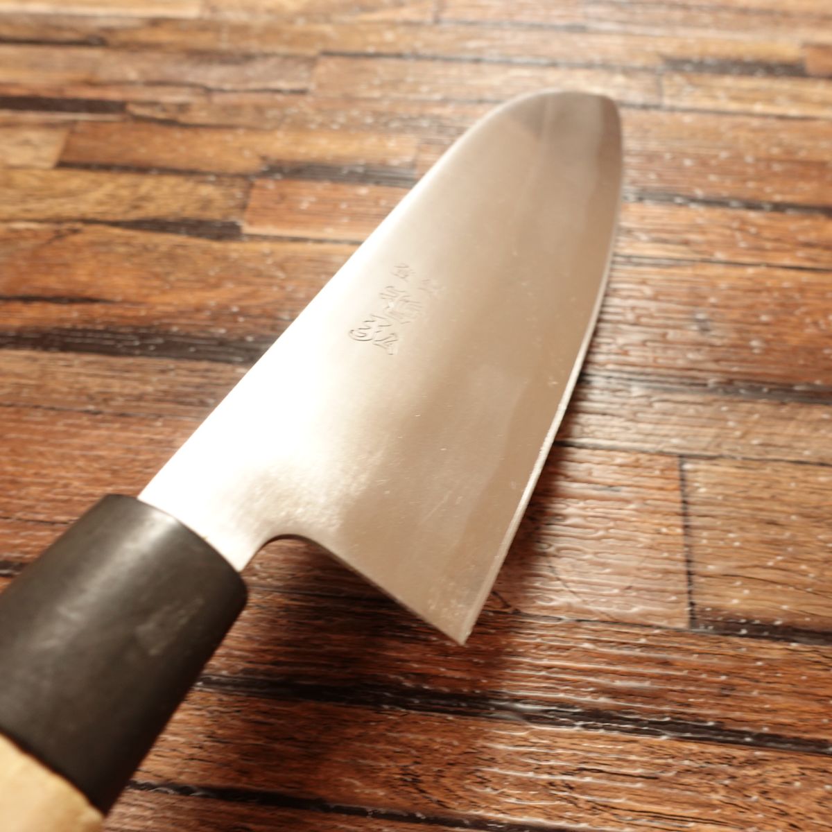 Tetsuhiro Wa-Santoku Knife, Sharpened, All-Purpose Knife, Stainless Steel