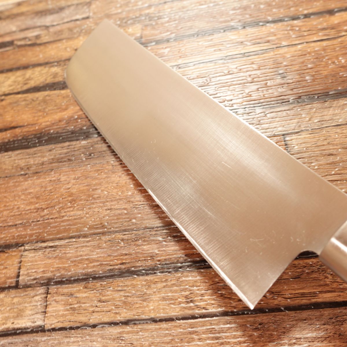 Yoshinari Nakiri Knife, Sharpened, Usuba, Stainless Steel, Vegetable Cutter