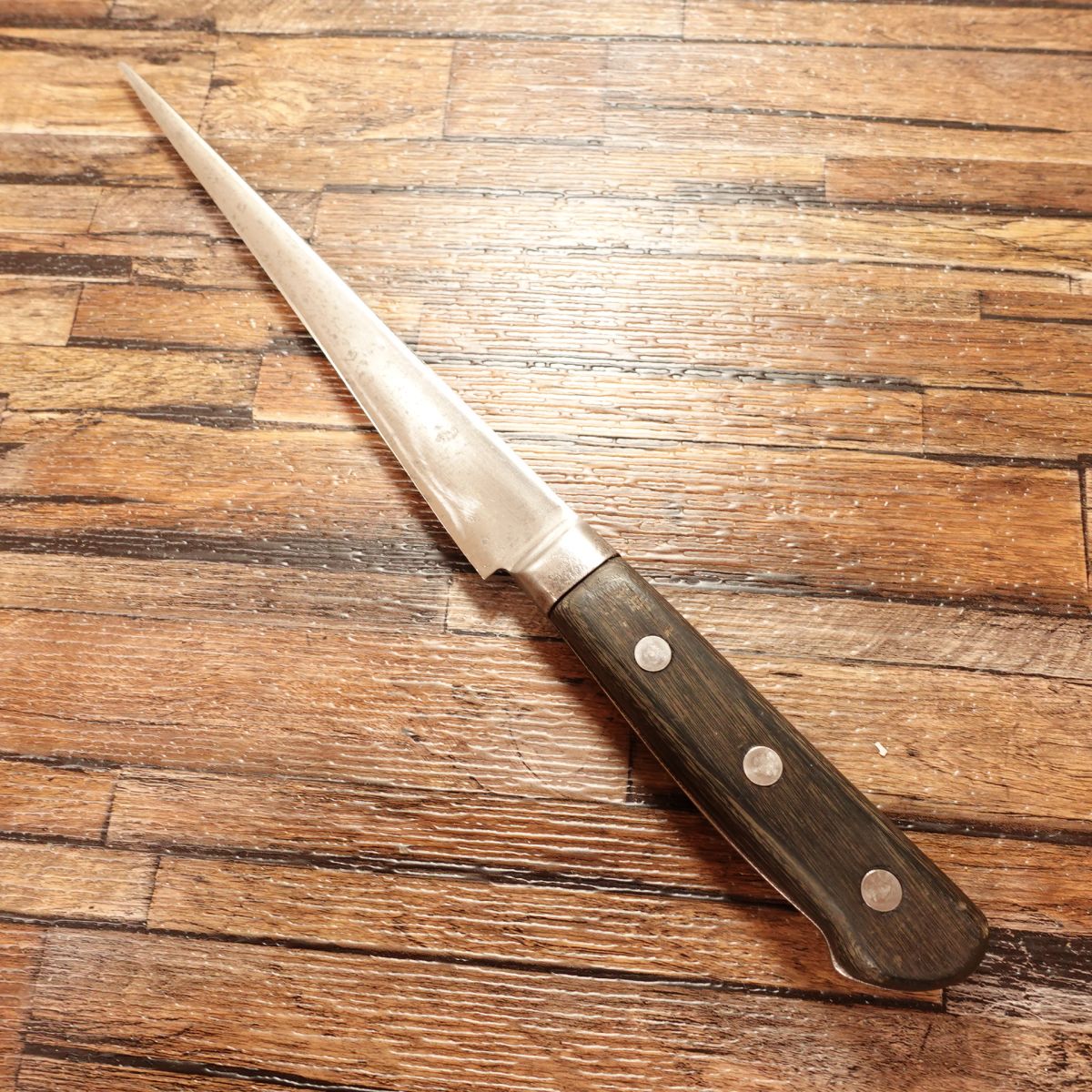 Aritsugu Sujihiki Knife, Sharpened, Petty Knife, Slicer, Crane-Necked, Single-Bevel Like