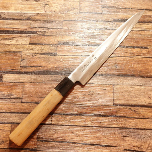 Kuranosuke Yanagiba Knife, Sharpened, Sashimi Knife, Hagane Steel, 200mm