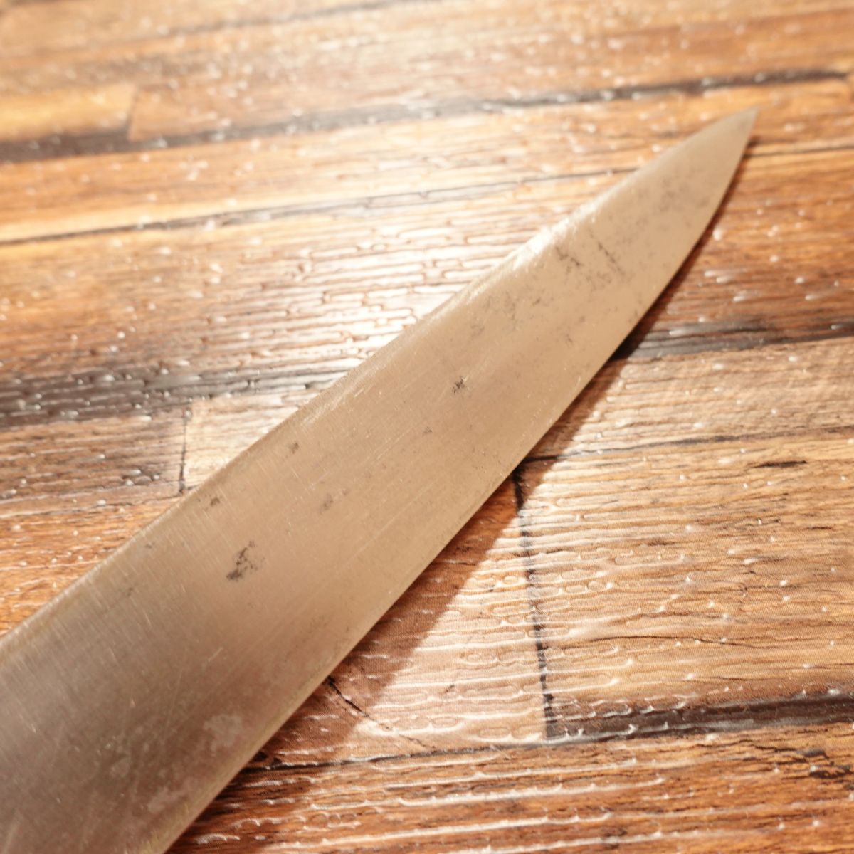 Kuranosuke Yanagiba Knife, Sharpened, Sashimi Knife, Hagane Steel, 200mm