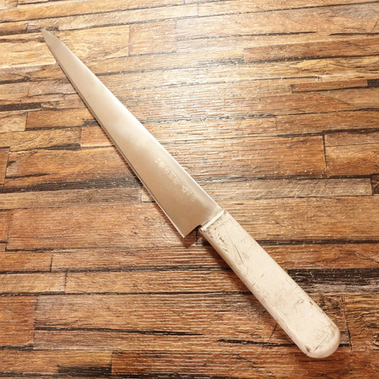 Kanehide Sujihiki Knife, Sharpened, For Left-Handed Users, Slim Slicer, Single-Bevel Gyuto, 265mm