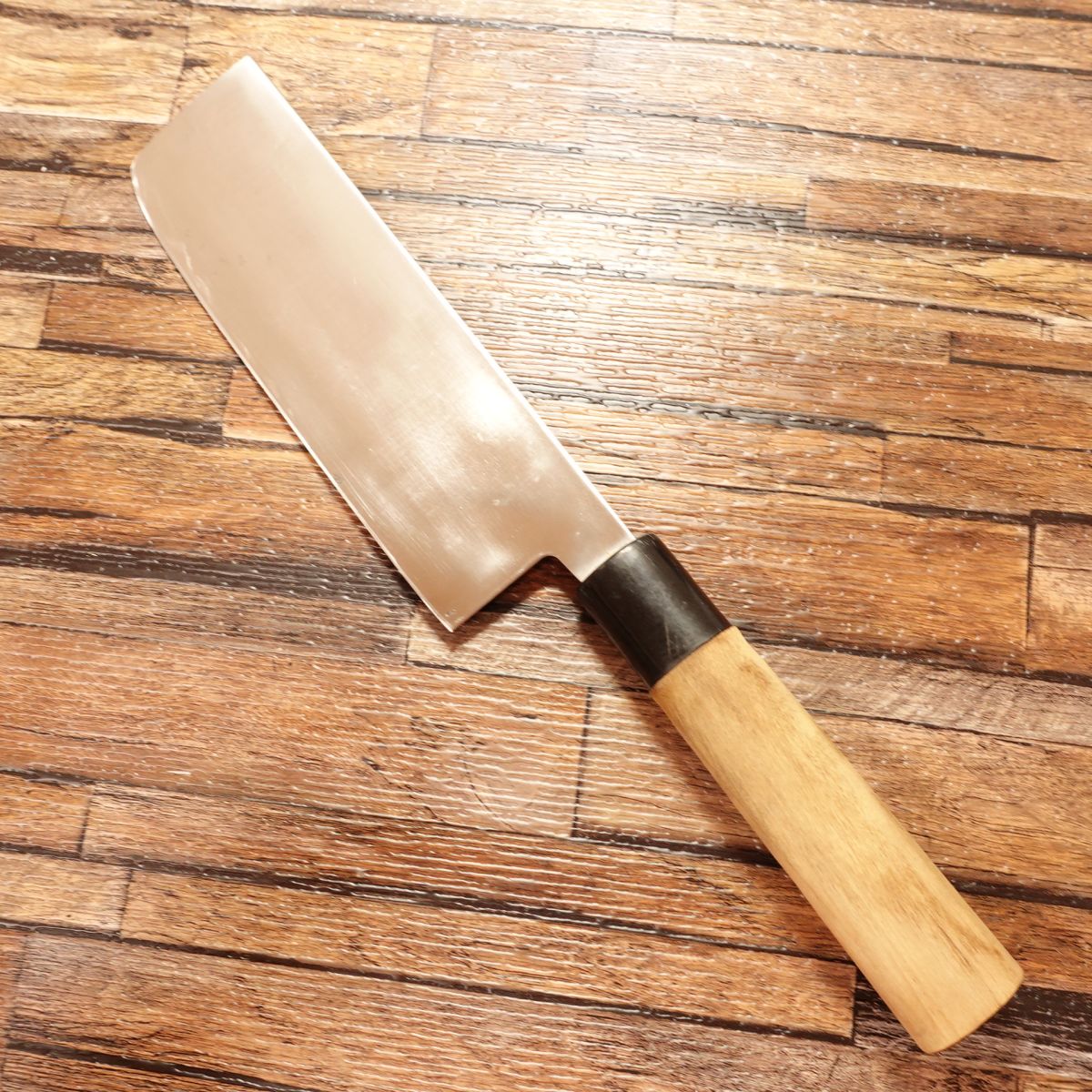 Echigo Tamasaburo Nakiri Knife, Sharpened, Thin Blade, Nakiri, Stainless Steel