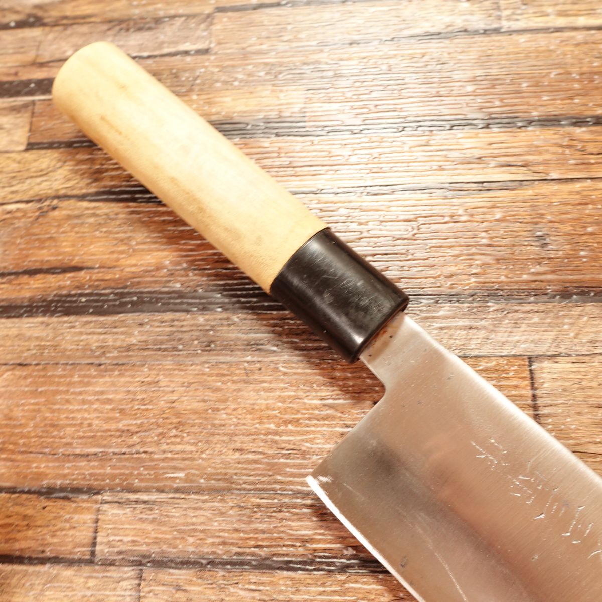 Echigo Tamasaburo Nakiri Knife, Sharpened, Thin Blade, Nakiri, Stainless Steel