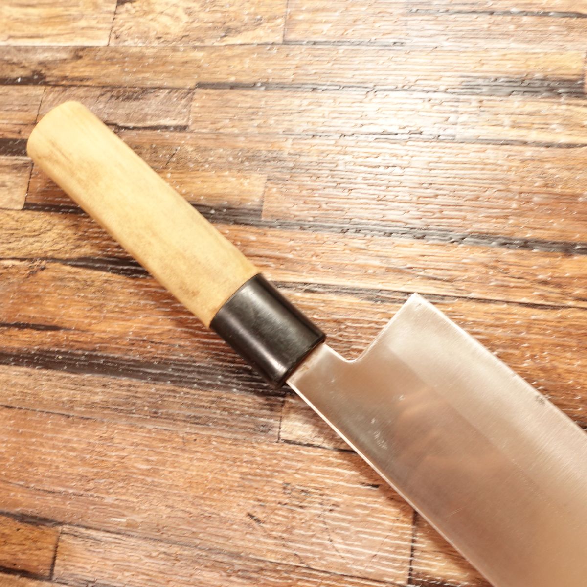 Echigo Tamasaburo Nakiri Knife, Sharpened, Thin Blade, Nakiri, Stainless Steel