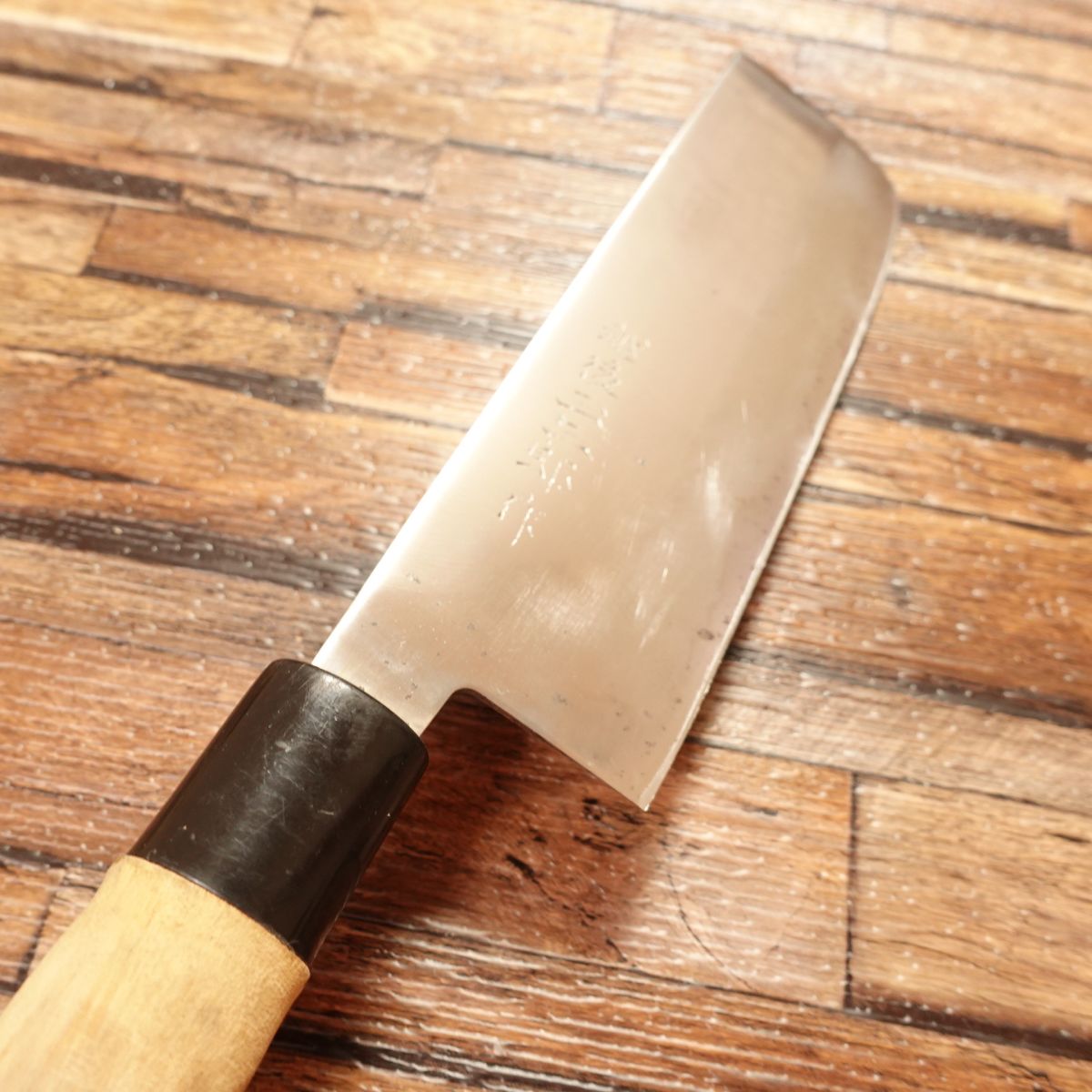 Echigo Tamasaburo Nakiri Knife, Sharpened, Thin Blade, Nakiri, Stainless Steel