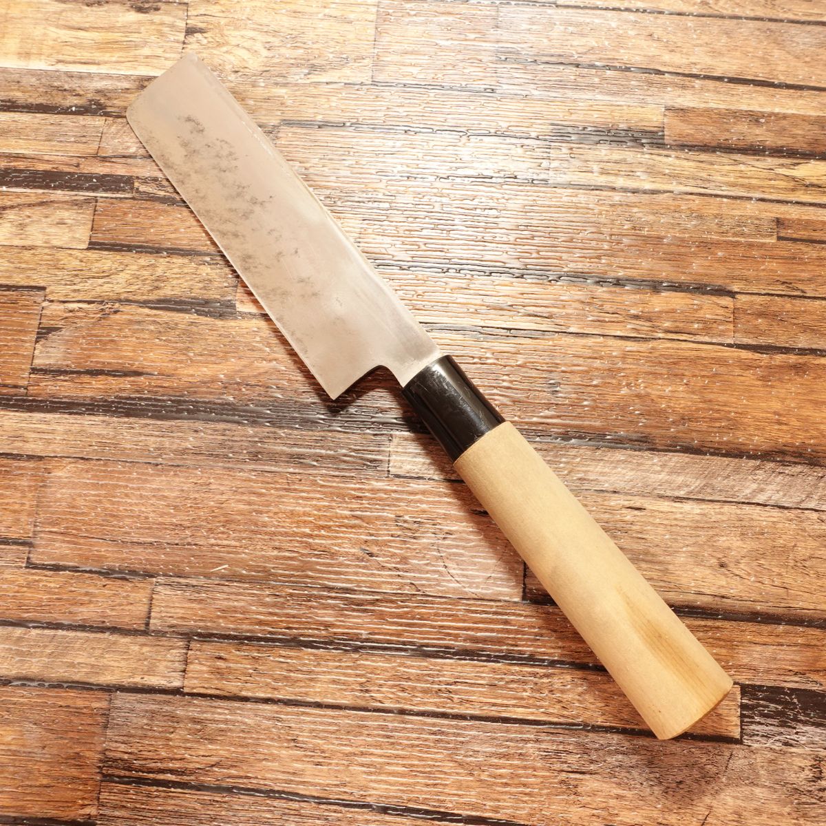 Seki-Magoroku Nakajima Usuba Knife, Sharpened, Thin Blade, Single-edged, Steel