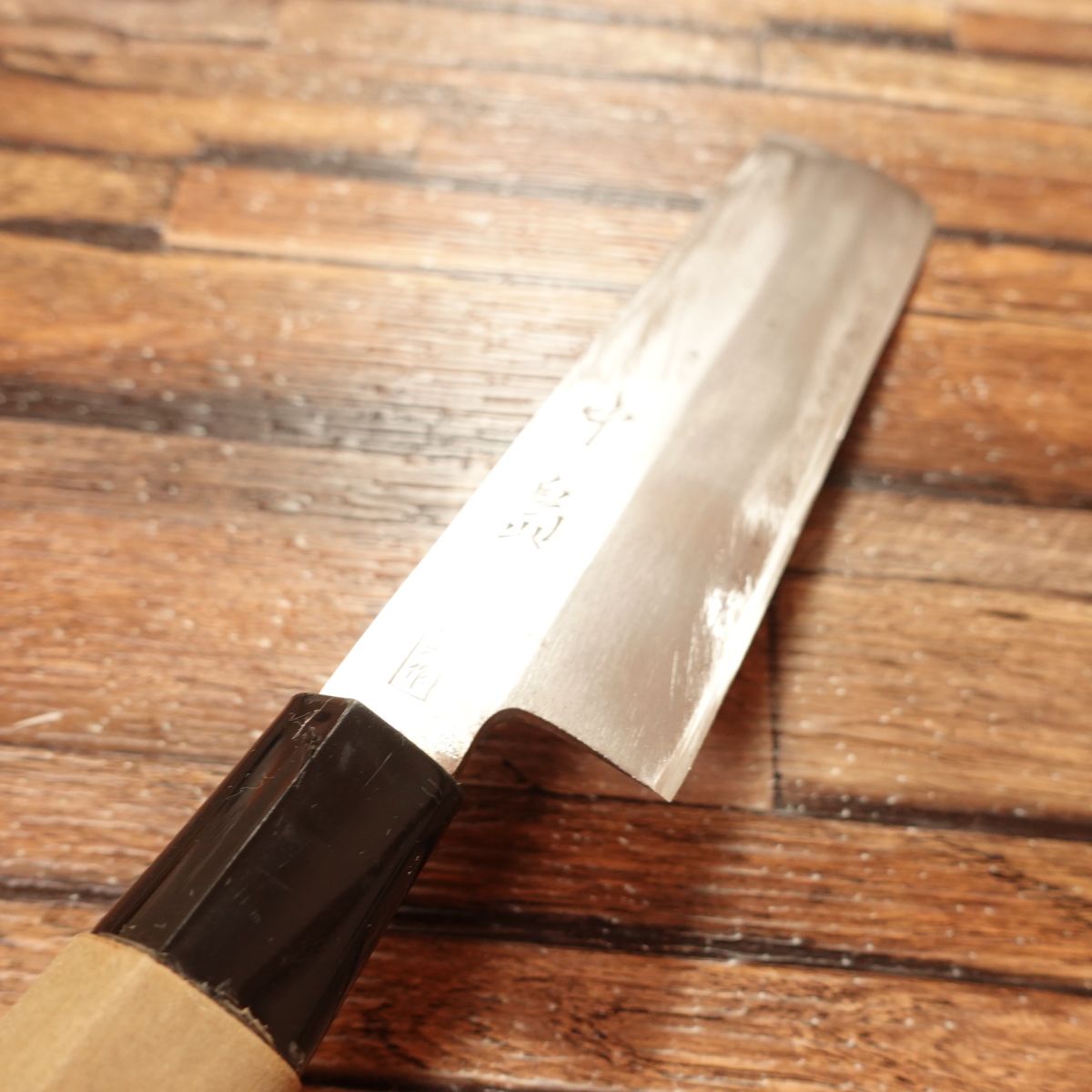 Seki-Magoroku Nakajima Usuba Knife, Sharpened, Thin Blade, Single-edged, Steel