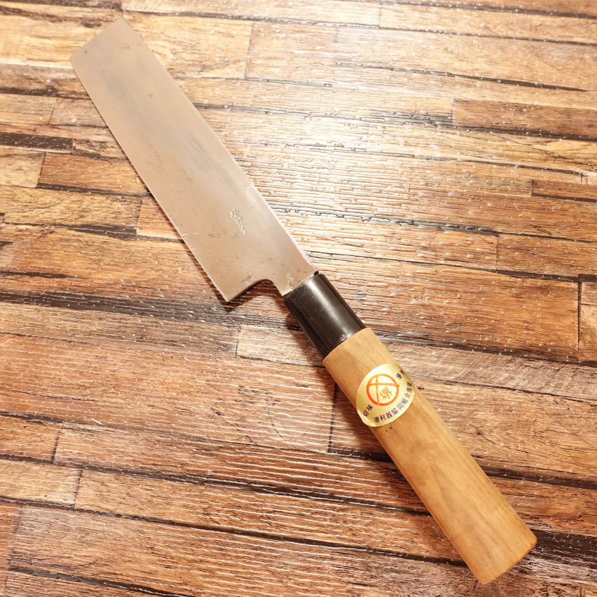 Yasuki Steel Usuba Knife, Sharpened, Recommended by Sakai Cutlery Cooperative, Single-edged, Nakiri