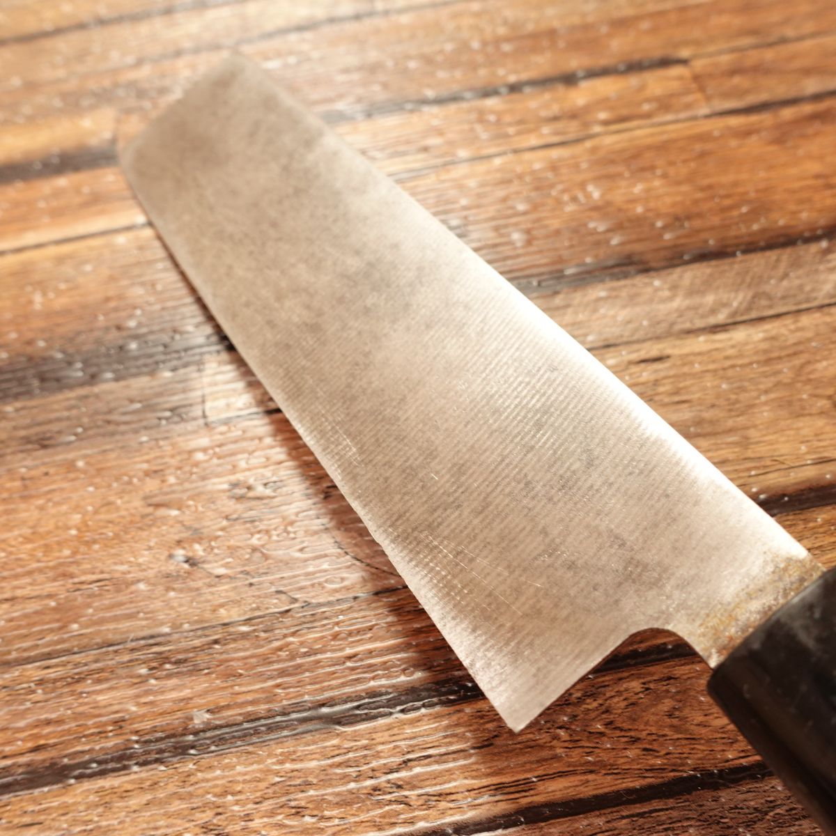 Sakai Kikuoh Usuba Knife, Sharpened, Nakiri, Single-edged, Steel