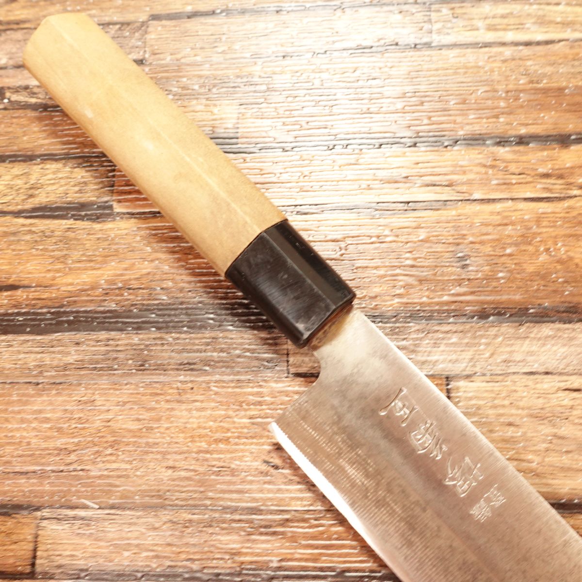 Sakai Kikuoh Usuba Knife, Sharpened, Nakiri, Single-edged, Steel