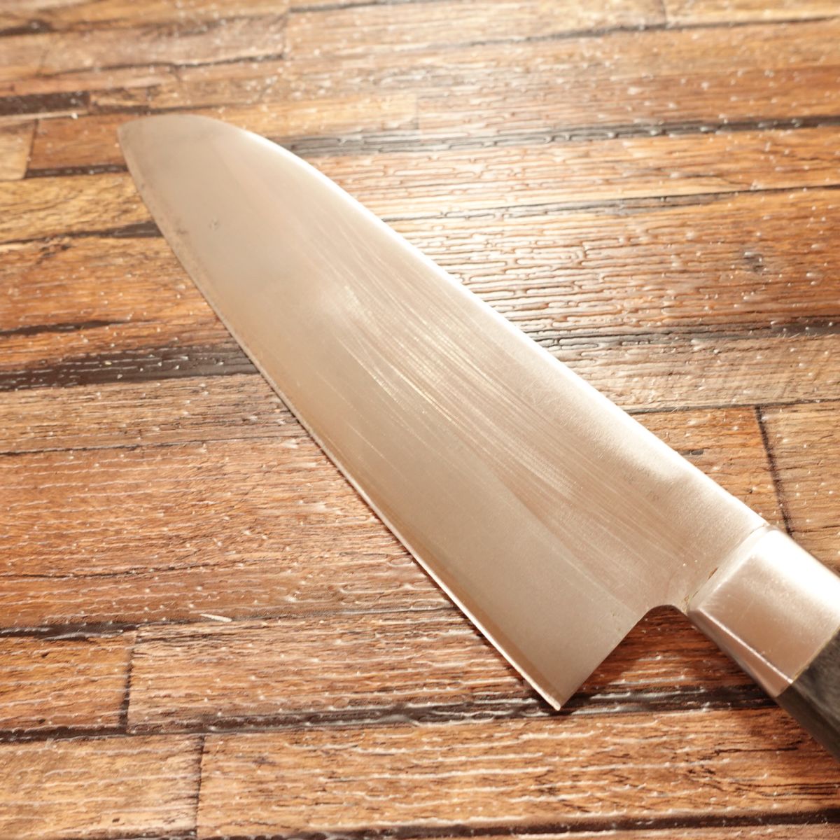 Seki-Magoroku Santoku Knife, Sharpened, All-purpose Knife, Hon-Warikomi Steel, Double-edged, KAI