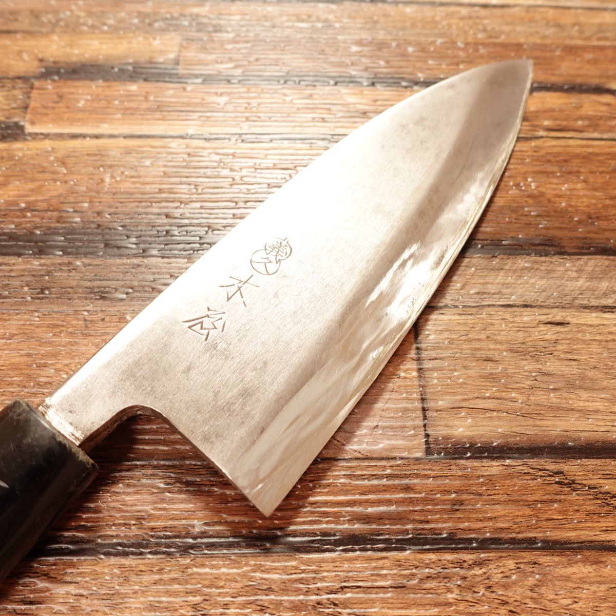 Kiya Yoshihisa Deba Knife, Sharpened, Thick Blade, Steel, Single-edged