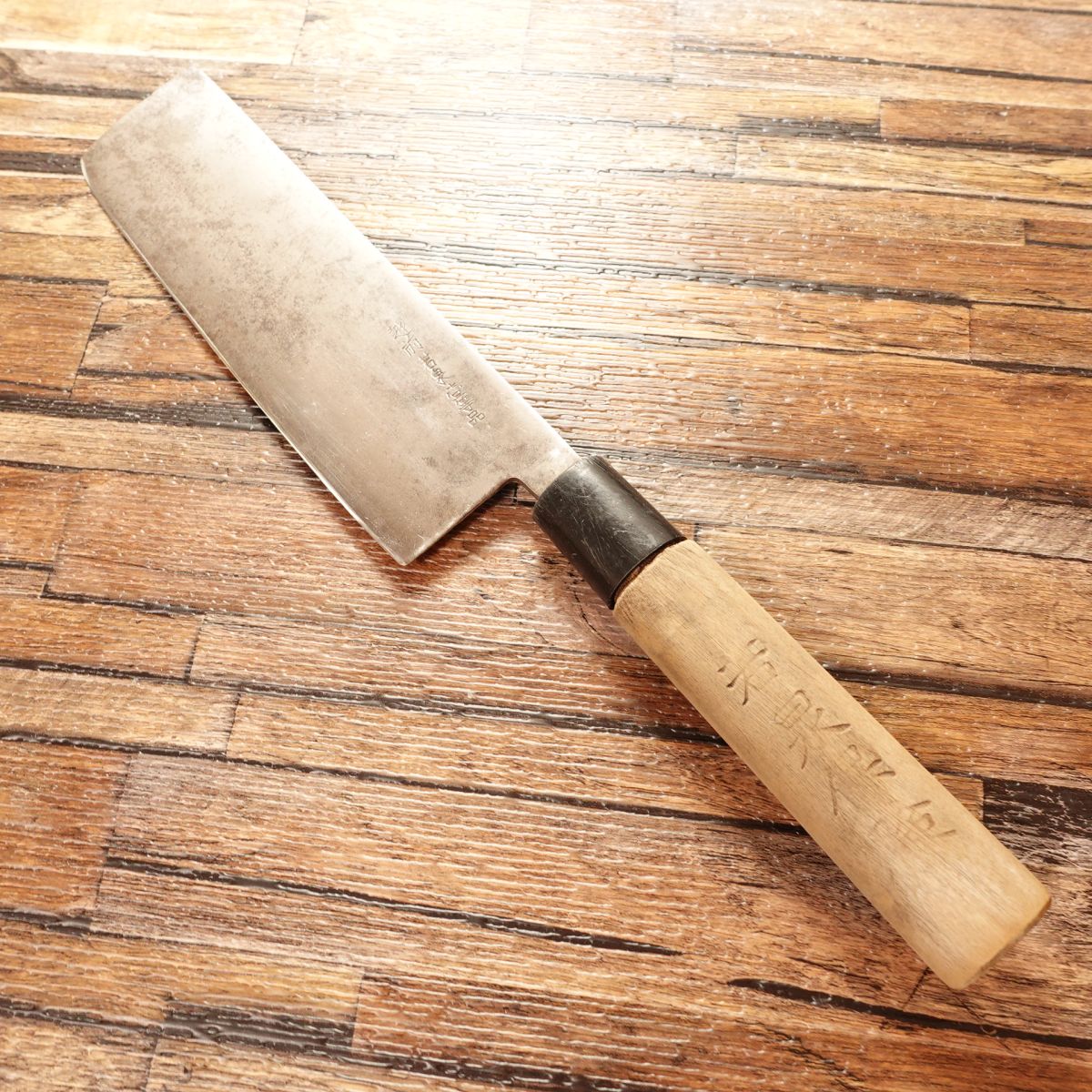 Echizen Wakaizumi Nakiri Knife, Sharpened, Thin Blade, Hagane, Nakiri