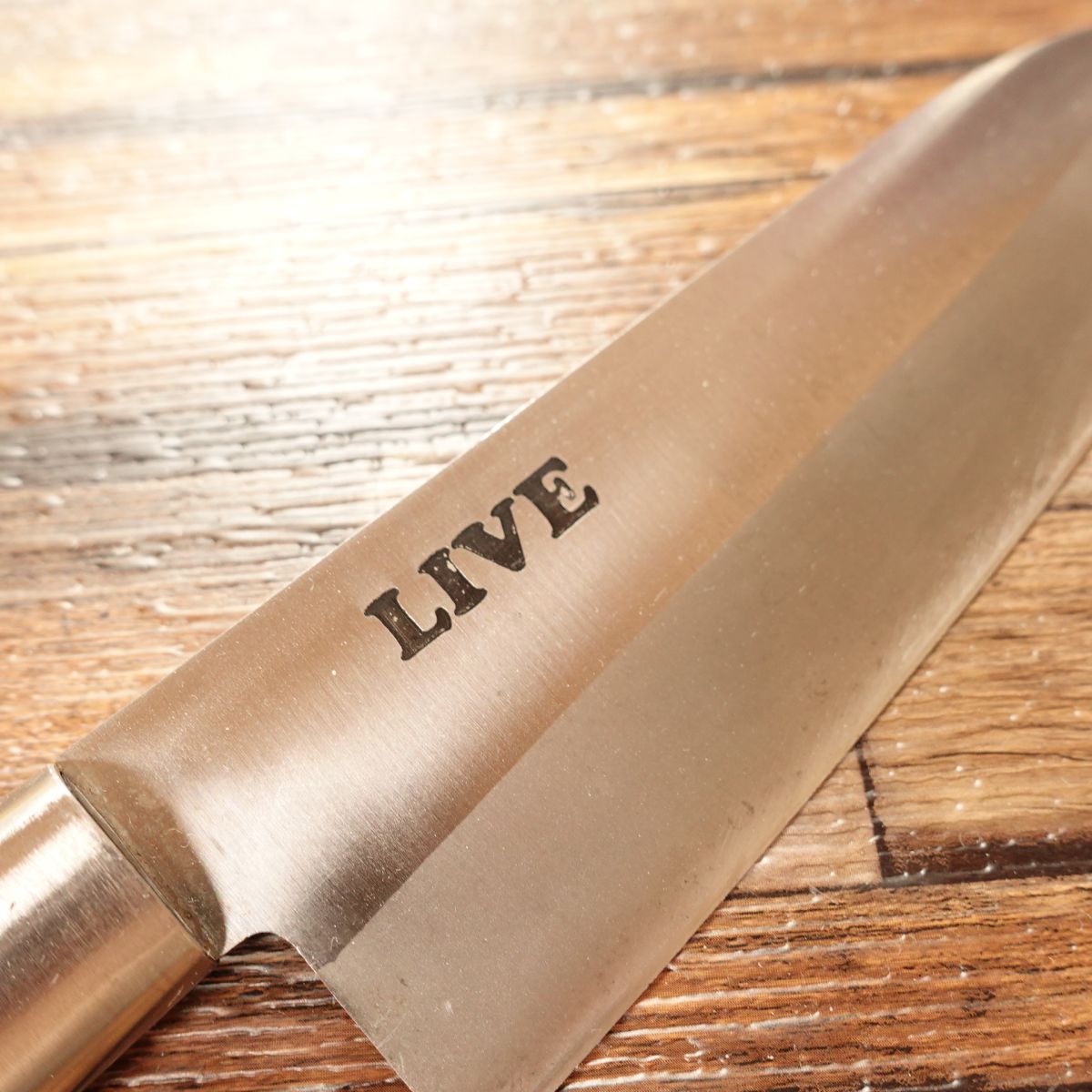 LIVE Santoku Knife, Sharpened, Warikomi, All-Purpose Knife