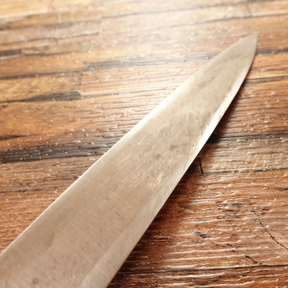 Nobusada Yanagiba Knife, Sharpened, Sashimi Knife, Hagane Steel, Premium