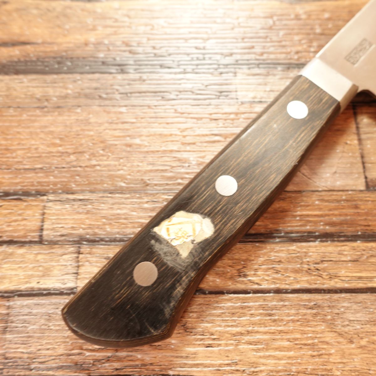 Sakai Ryujin Saku Santoku Knife, Sharpened, All-purpose Knife, Hon-Warikomi, 3-layered, DP