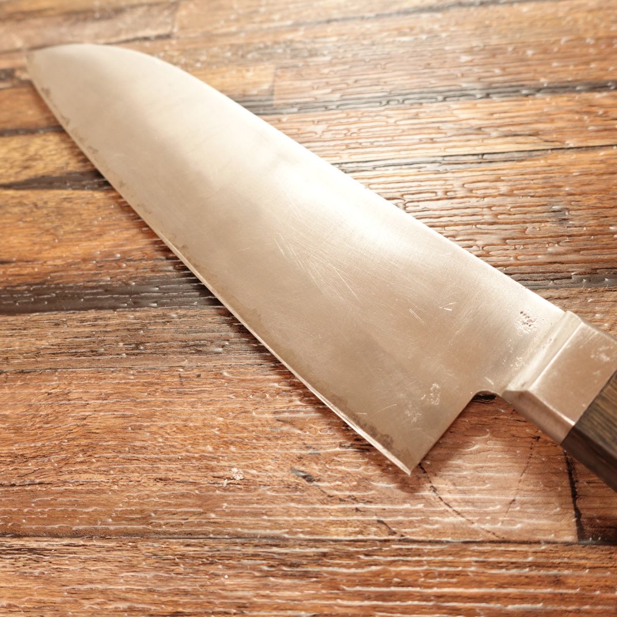 Sakai Ryujin Saku Santoku Knife, Sharpened, All-purpose Knife, Hon-Warikomi, 3-layered, DP