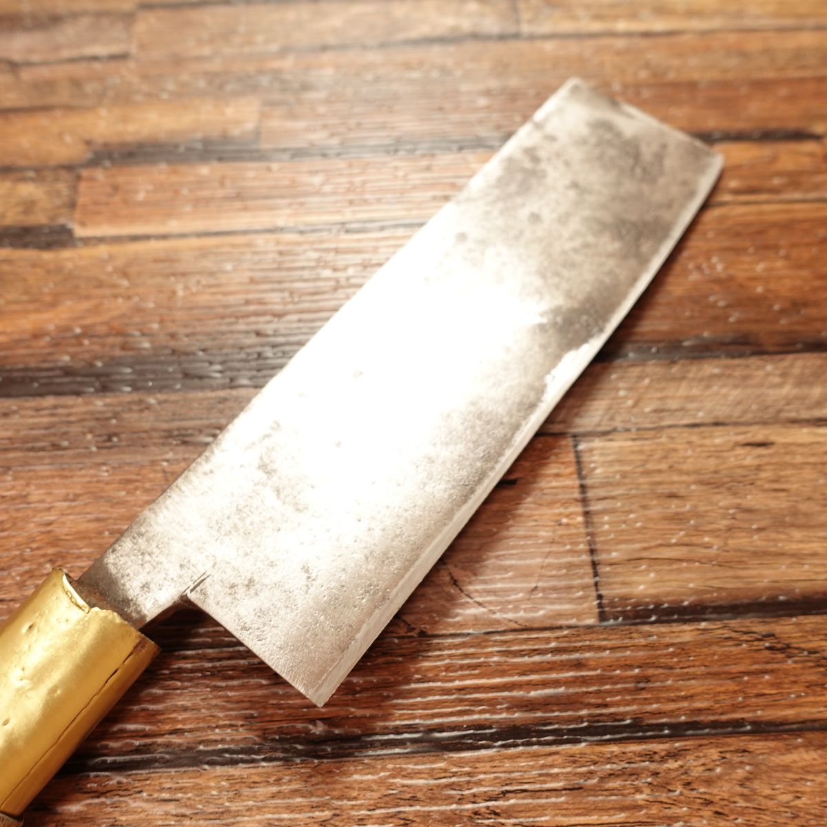 Sakai Kikuhisa Nakiri Knife, Sharpened, Thin Blade, Steel