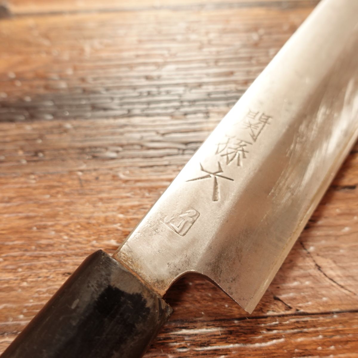 Seki-Magoroku Take Sashimi Knife, Sharpened, Yanagiba Knife, Steel