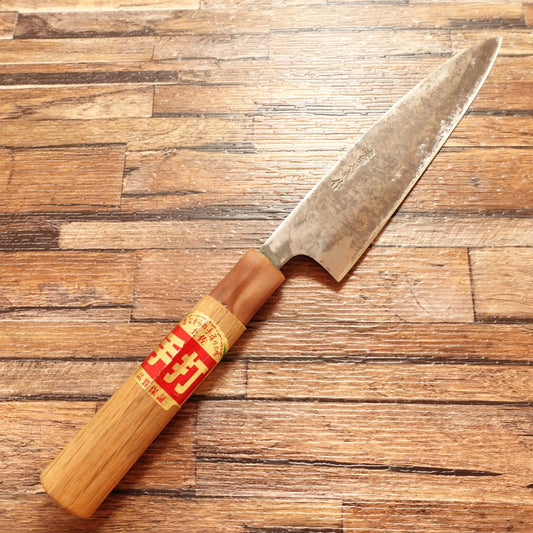 Tosa Tadayoshi Japanese Santoku Knife, Sharpened, Japanese Gyuto, With Seal, Steel