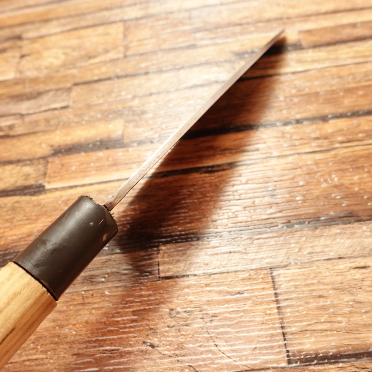 Sakai Senbo Funayuki Knife, Sharpened, Ai-Deba Knife, Thin Blade, Betsuuchi, Single-edged Santoku