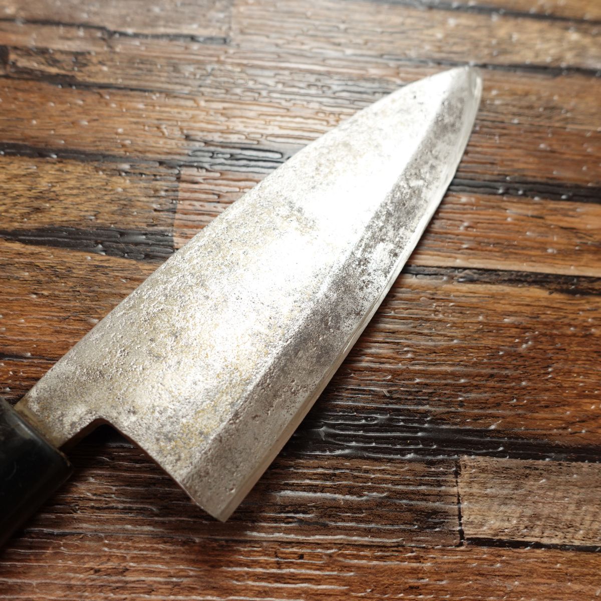 Sugimoto Aji-kiri Knife, Sharpened, Small Deba Knife, Hagane Steel