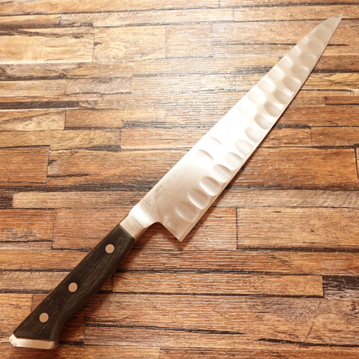 Glestain Gyuto, Chef’s Knife, Sharpened, T-type, Stainless Steel, Nearly Single-edged