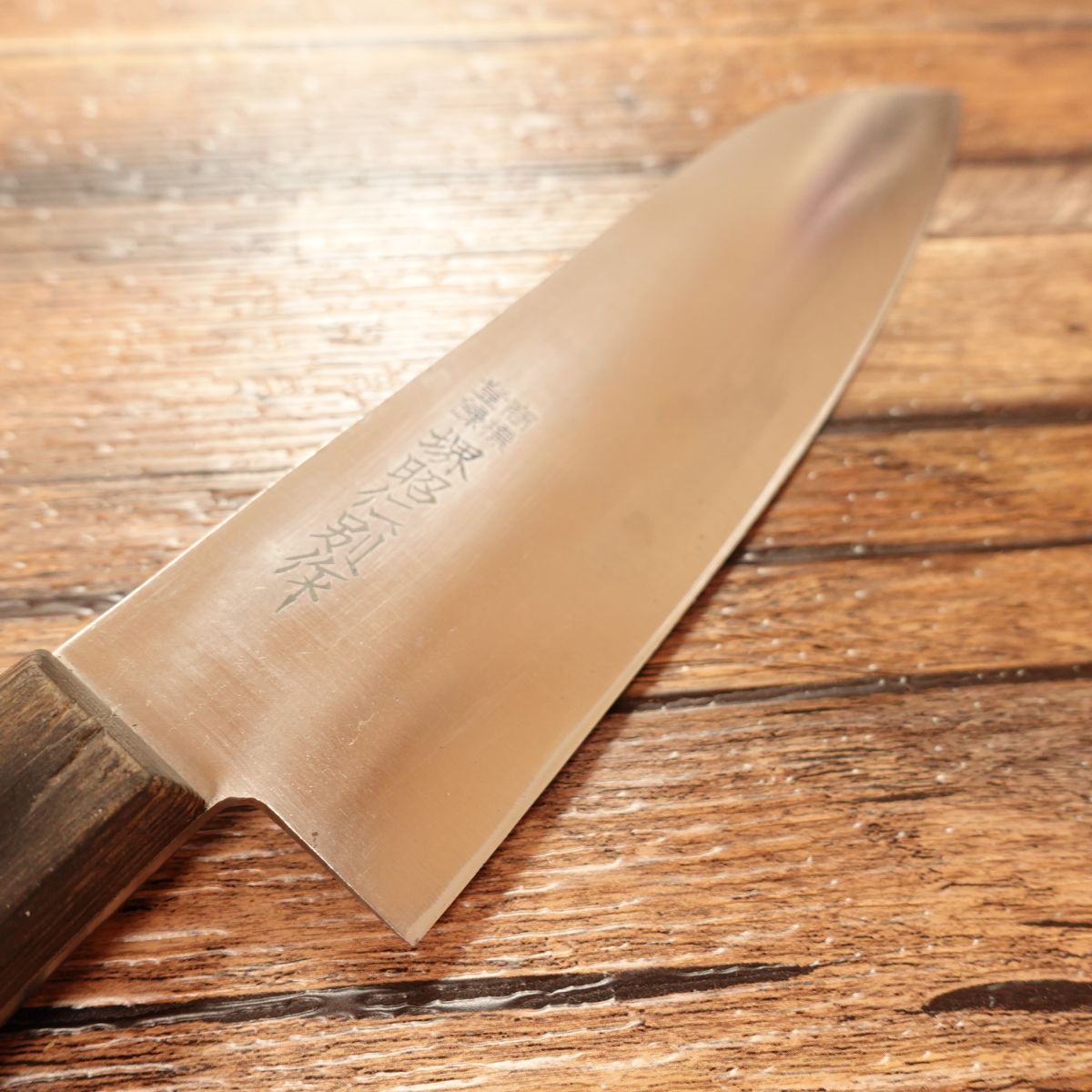 Sakai Akihito Yodeba, Western Style Deba Knife, Sharpened, Thick Blade, Gyuto, Steel