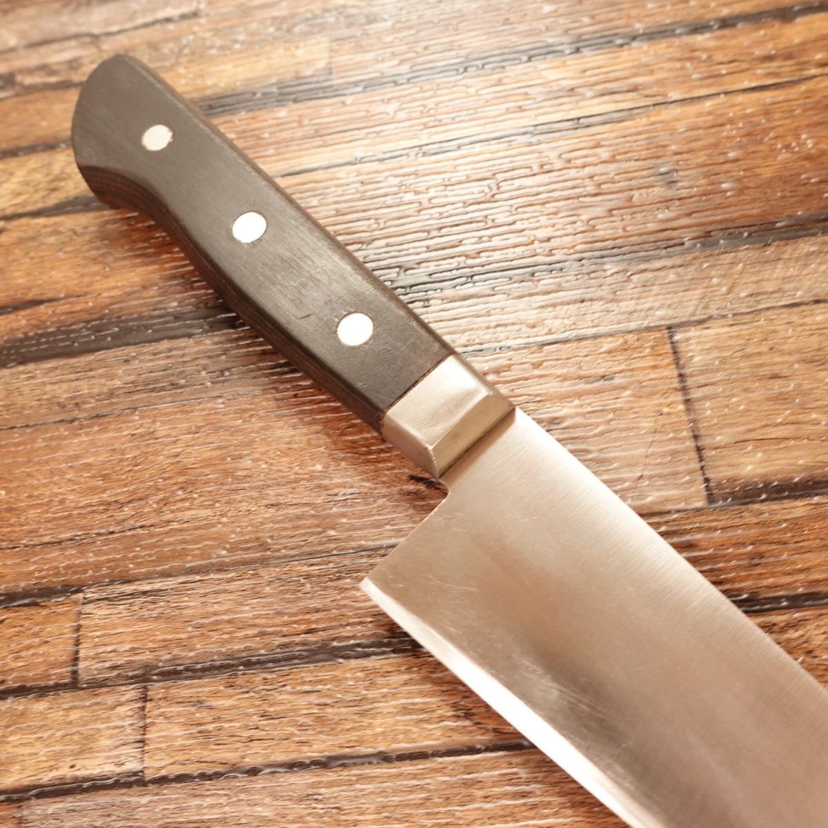 Hironao Saku Gyuto, Chef’s Knife, Sharpened, All-purpose Knife, Hon-Warikomi, 3-layered, Molybdenum Gold Steel