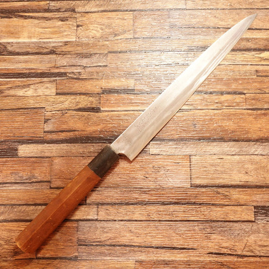 Chiyomatsu Yanagiba Knife, Sharpened, Sashimi Knife, Well-maintained, Single Bevel, Steel