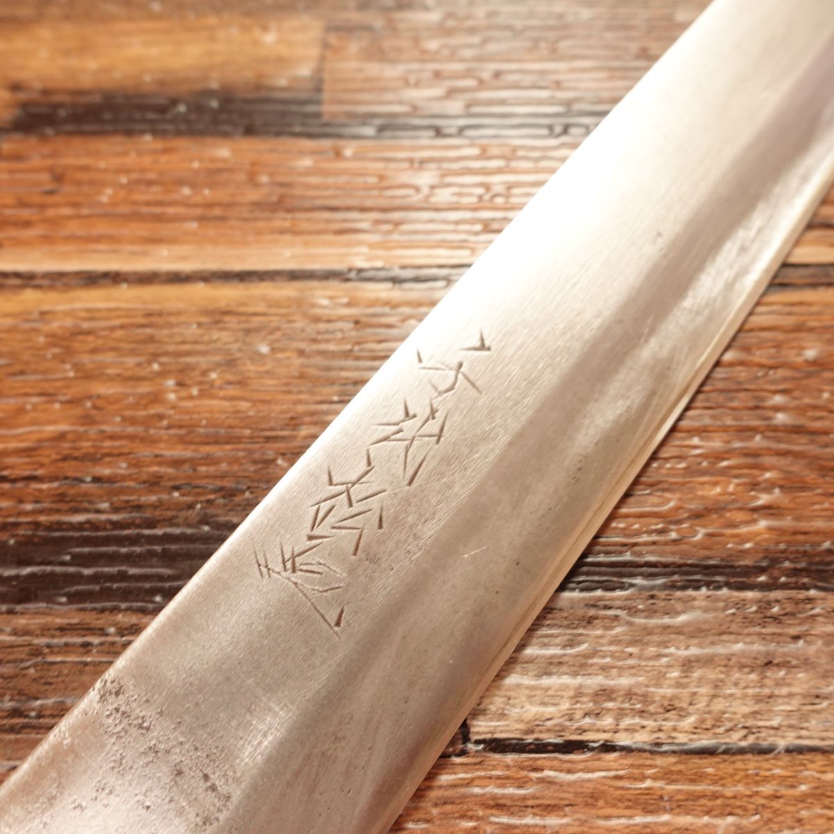 Chiyomatsu Yanagiba Knife, Sharpened, Sashimi Knife, Well-maintained, Single Bevel, Steel