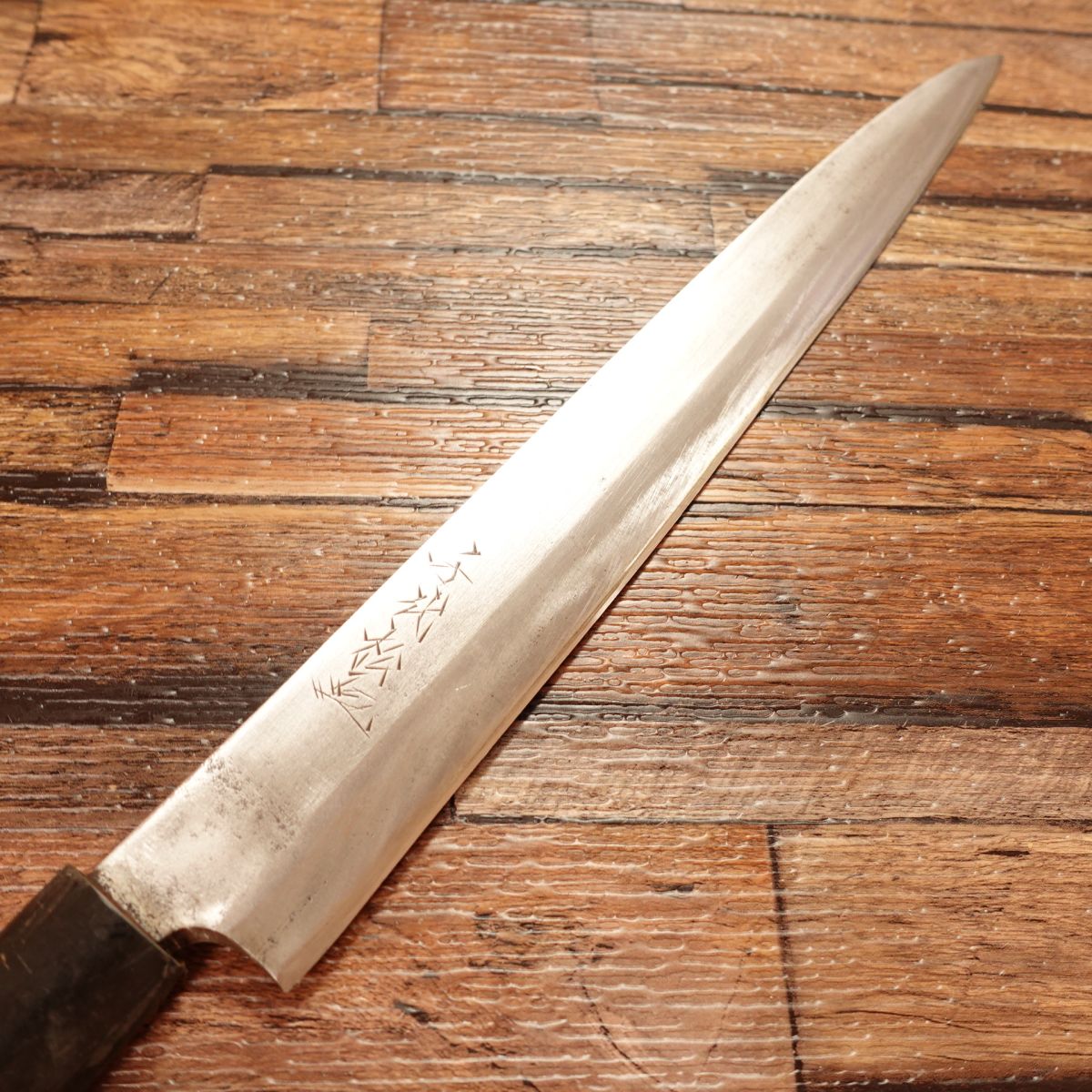 Chiyomatsu Yanagiba Knife, Sharpened, Sashimi Knife, Well-maintained, Single Bevel, Steel