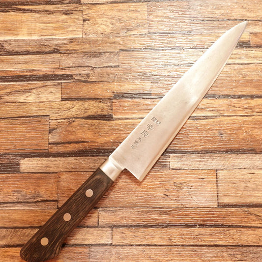 Yukiyoshi Gyuto, Chef’s Knife, Sharpened, Professional Use, Steel, Sujihiki