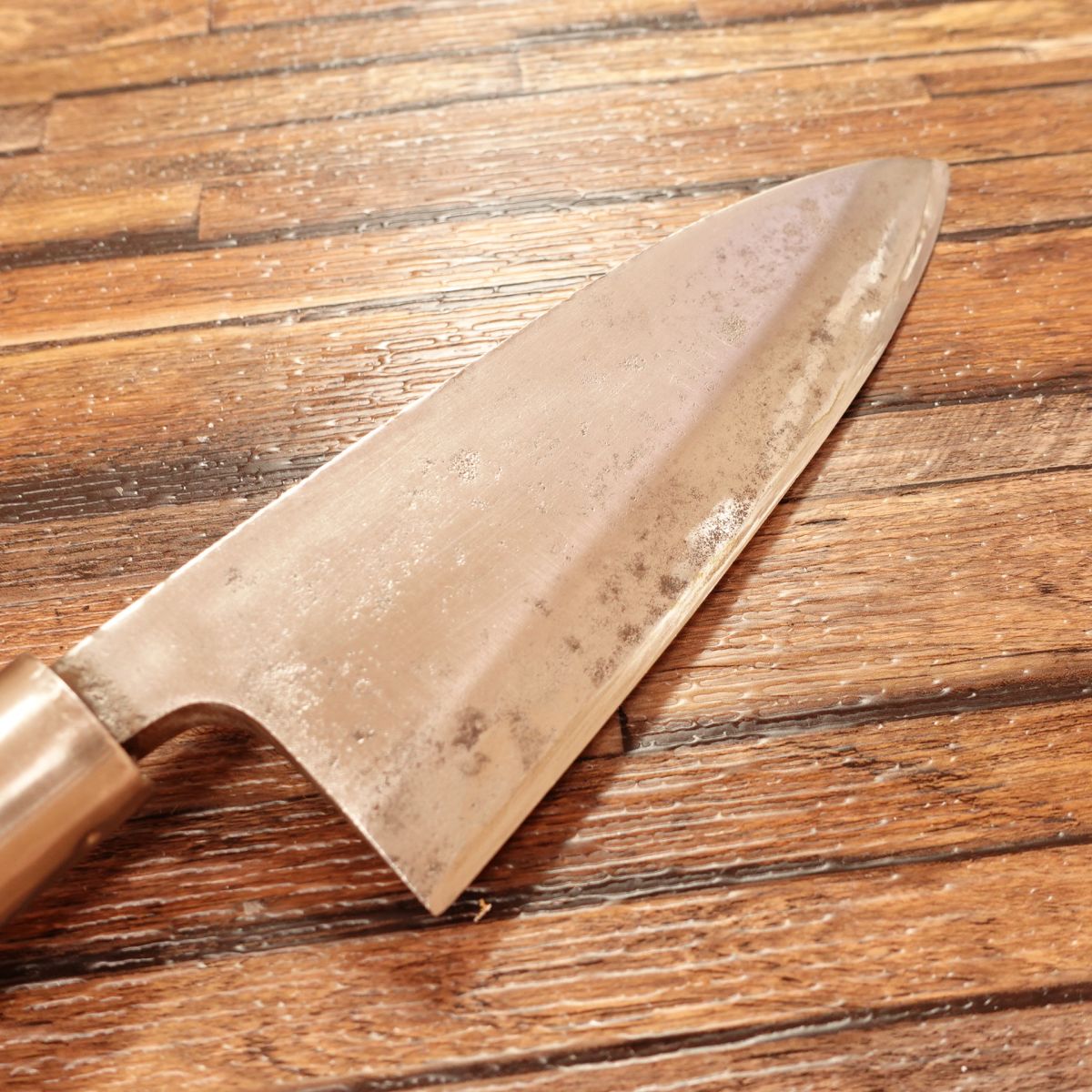 Miyabun Deba Knife, Sharpened, 165mm, Steel, Thick Blade