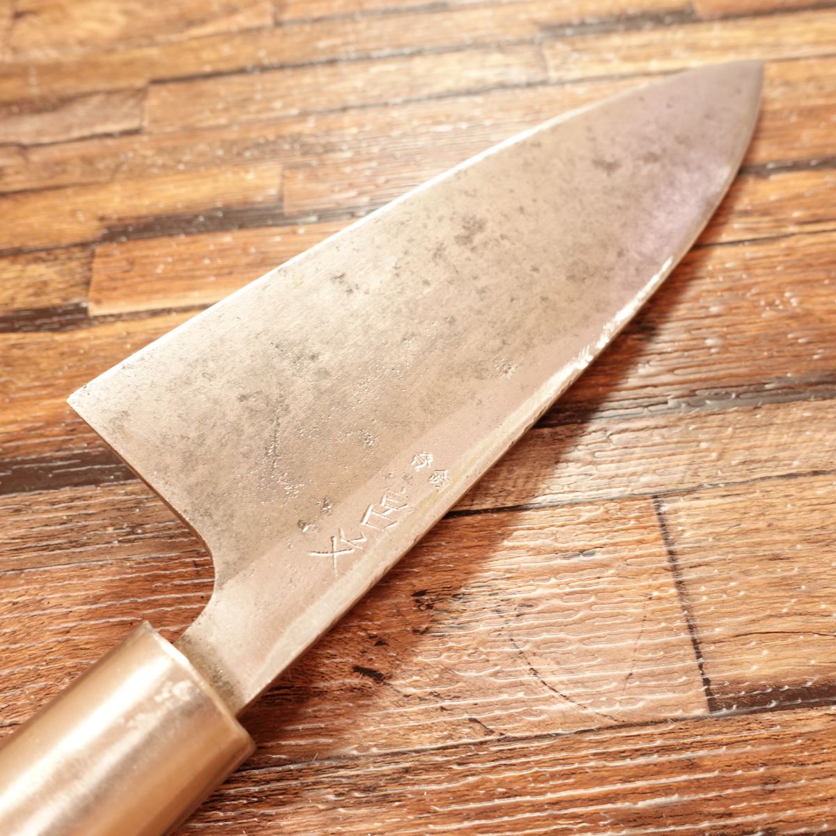 Miyabun Deba Knife, Sharpened, 165mm, Steel, Thick Blade