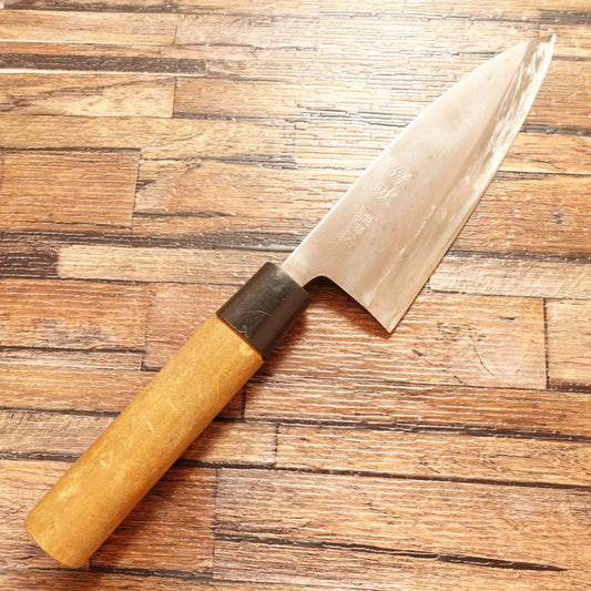 Seki-Magoroku Ibuki Deba Knife, Sharpened, Single-edged, Japanese Knife, Steel