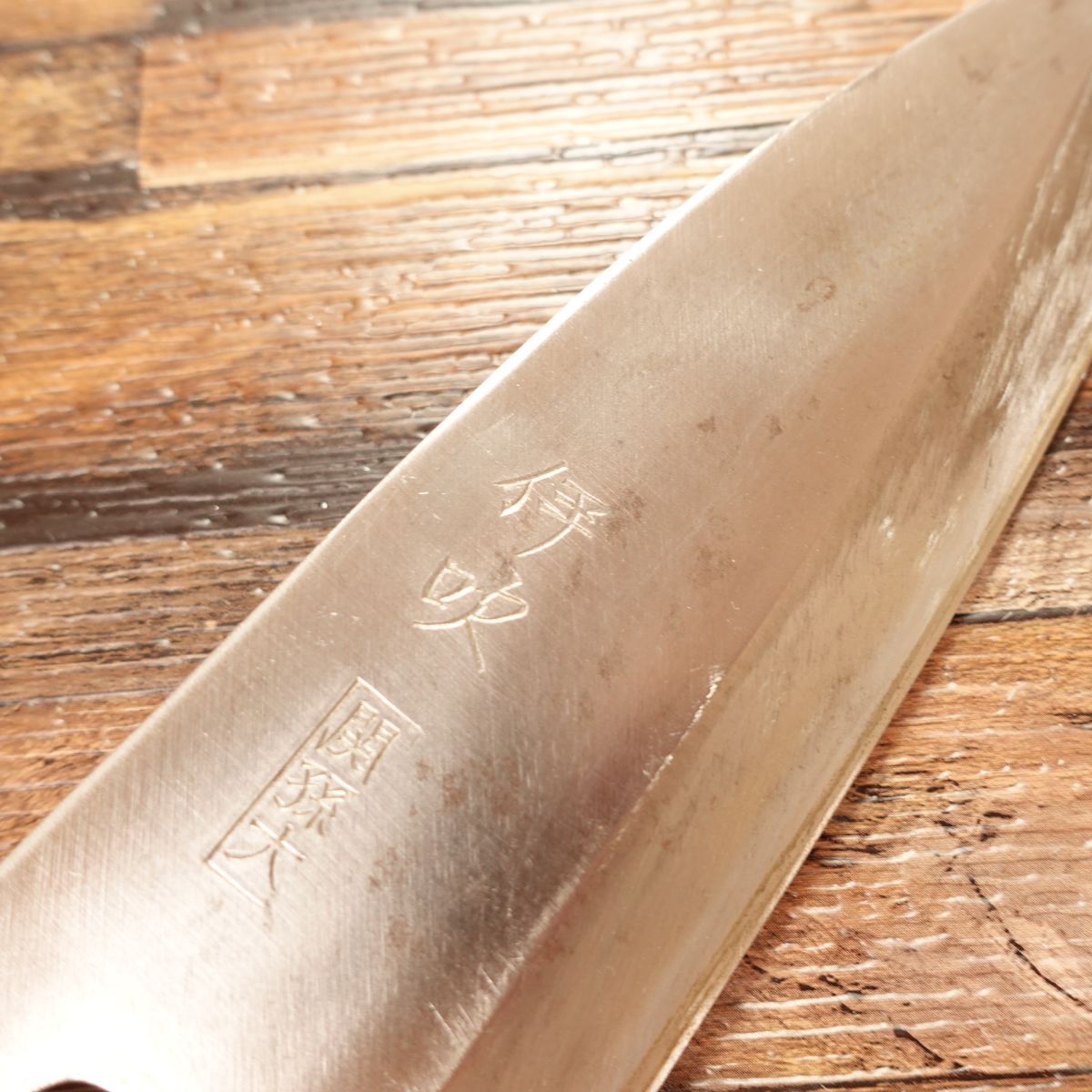 Seki-Magoroku Ibuki Deba Knife, Sharpened, Single-edged, Japanese Knife, Steel