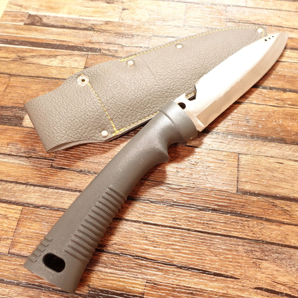 Captain Stag Logger, Sharpened, Outdoor Knife, Sheath Knife, With Sheath, Versatile Nata (Japanese machete)