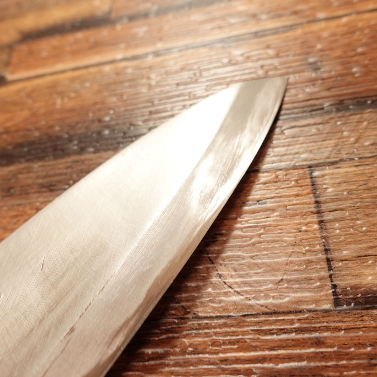 Sakai Kanefusa Deba Knife, Sharpened, With Sakai Sticker, Nearly Unused