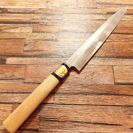 Sakai Kanefusa Yanagiba Knife, Sharpened, Sashimi Knife, With Sakai Sticker, Lightly Used