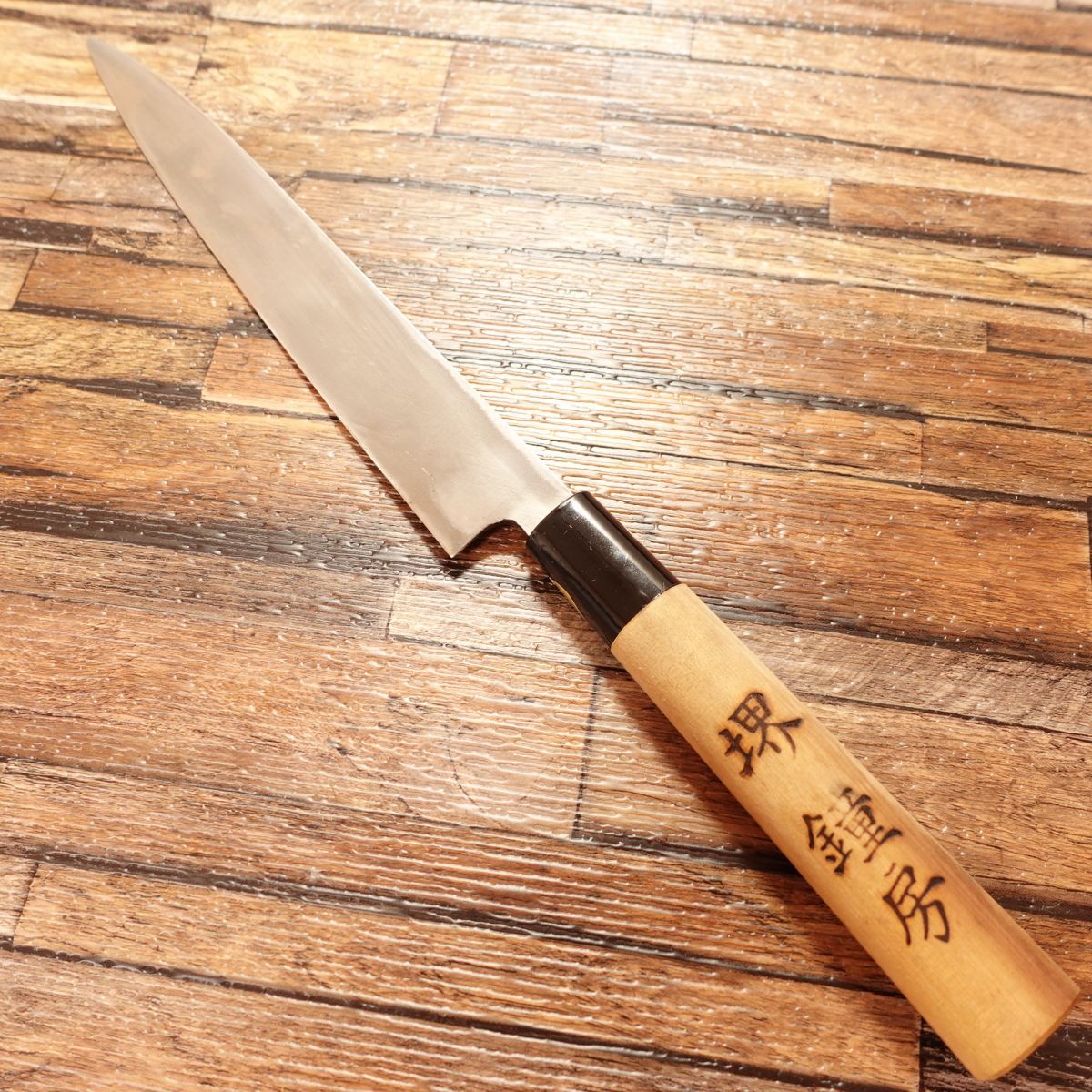 Sakai Kanefusa Yanagiba Knife, Sharpened, Sashimi Knife, With Sakai Sticker, Lightly Used