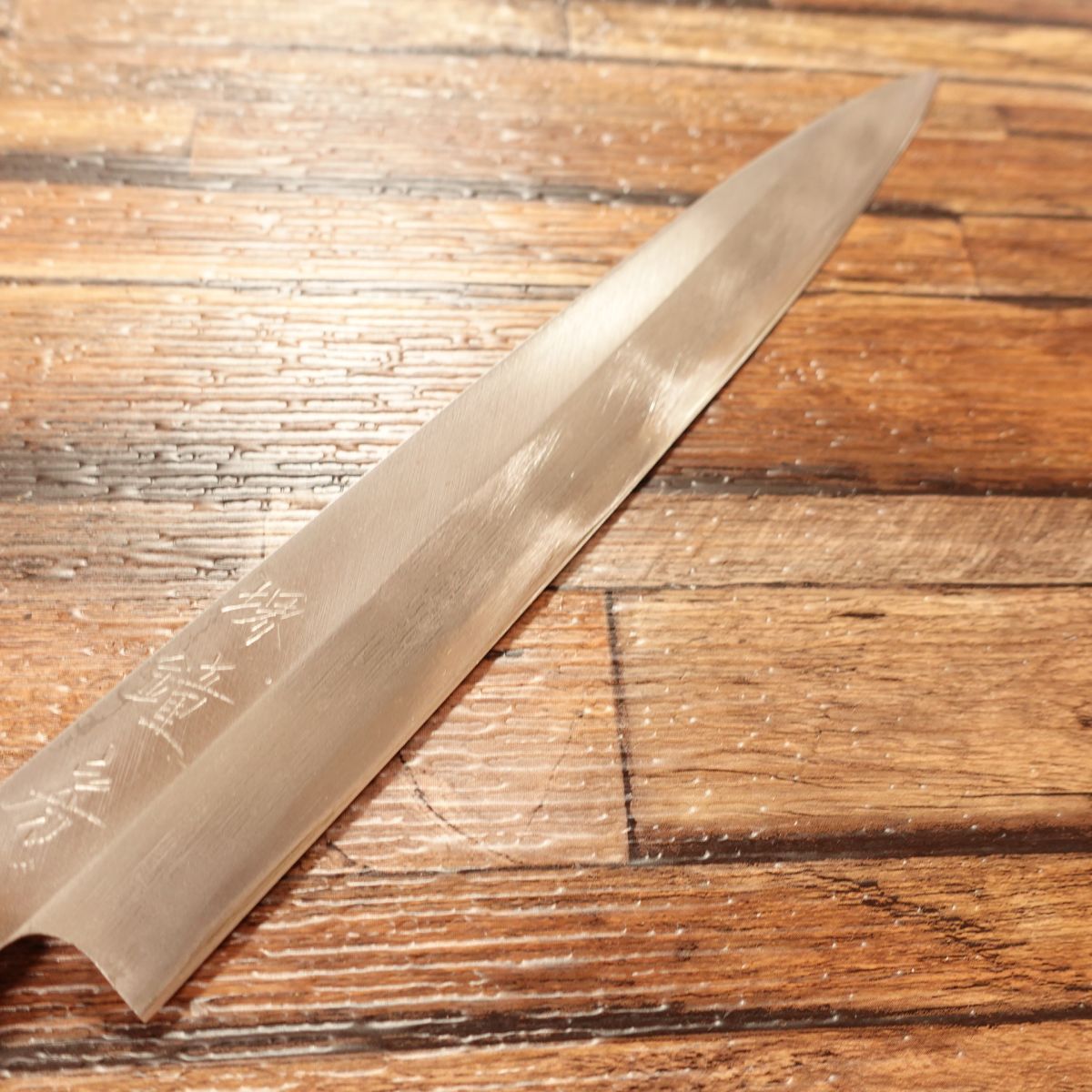 Sakai Kanefusa Yanagiba Knife, Sharpened, Sashimi Knife, With Sakai Sticker, Lightly Used