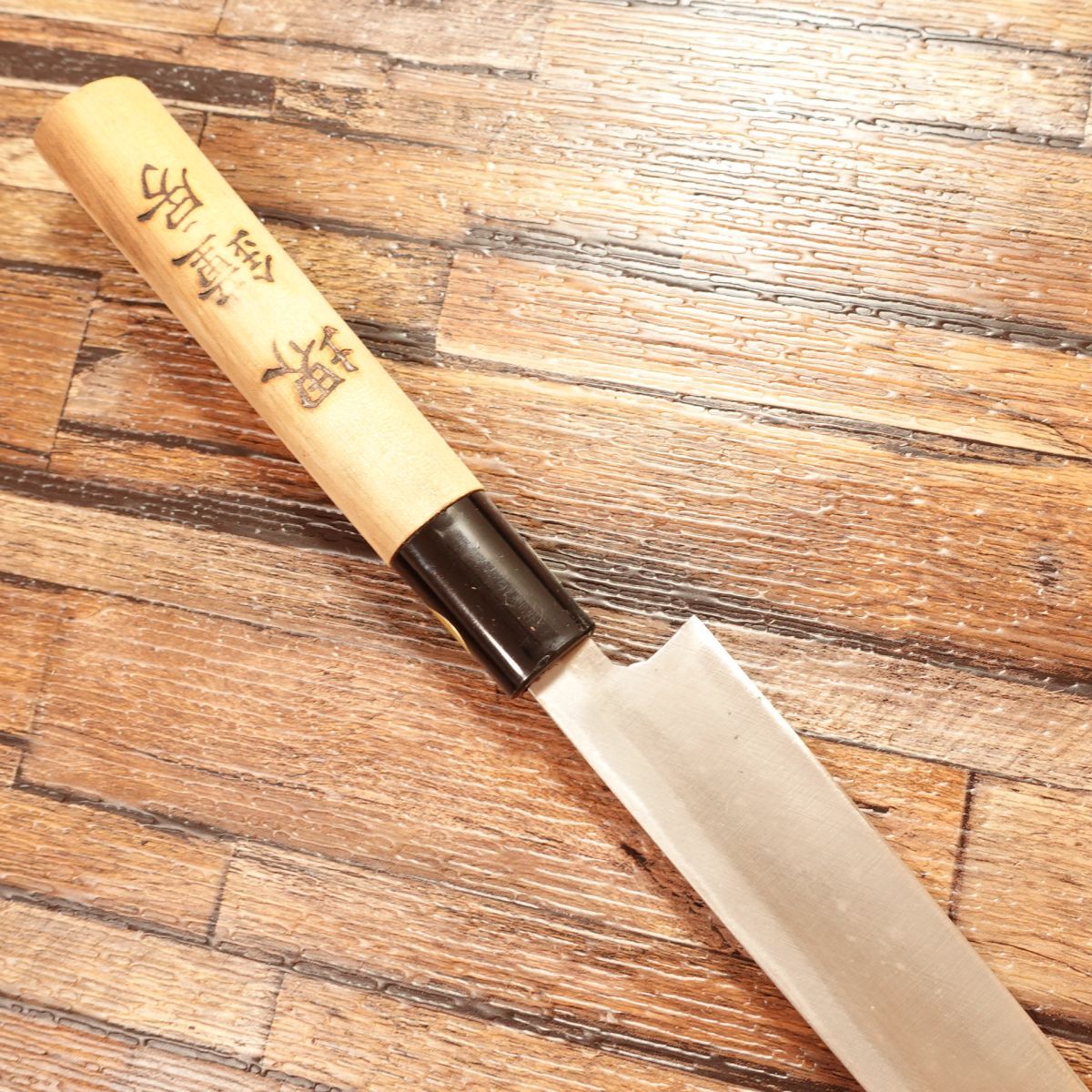 Sakai Kanefusa Yanagiba Knife, Sharpened, Sashimi Knife, With Sakai Sticker, Lightly Used